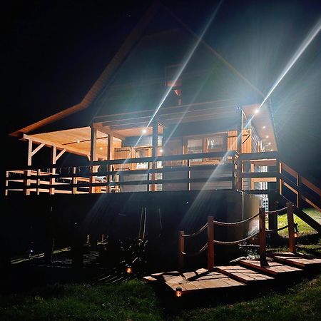 Osada Sierpnica - Uroczy Dom Z Kominkiem I Balia W Gorach Sowich Buitenkant foto