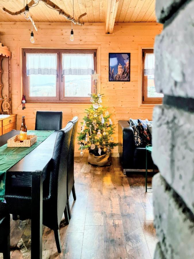 Osada Sierpnica - Uroczy Dom Z Kominkiem I Balia W Gorach Sowich Buitenkant foto