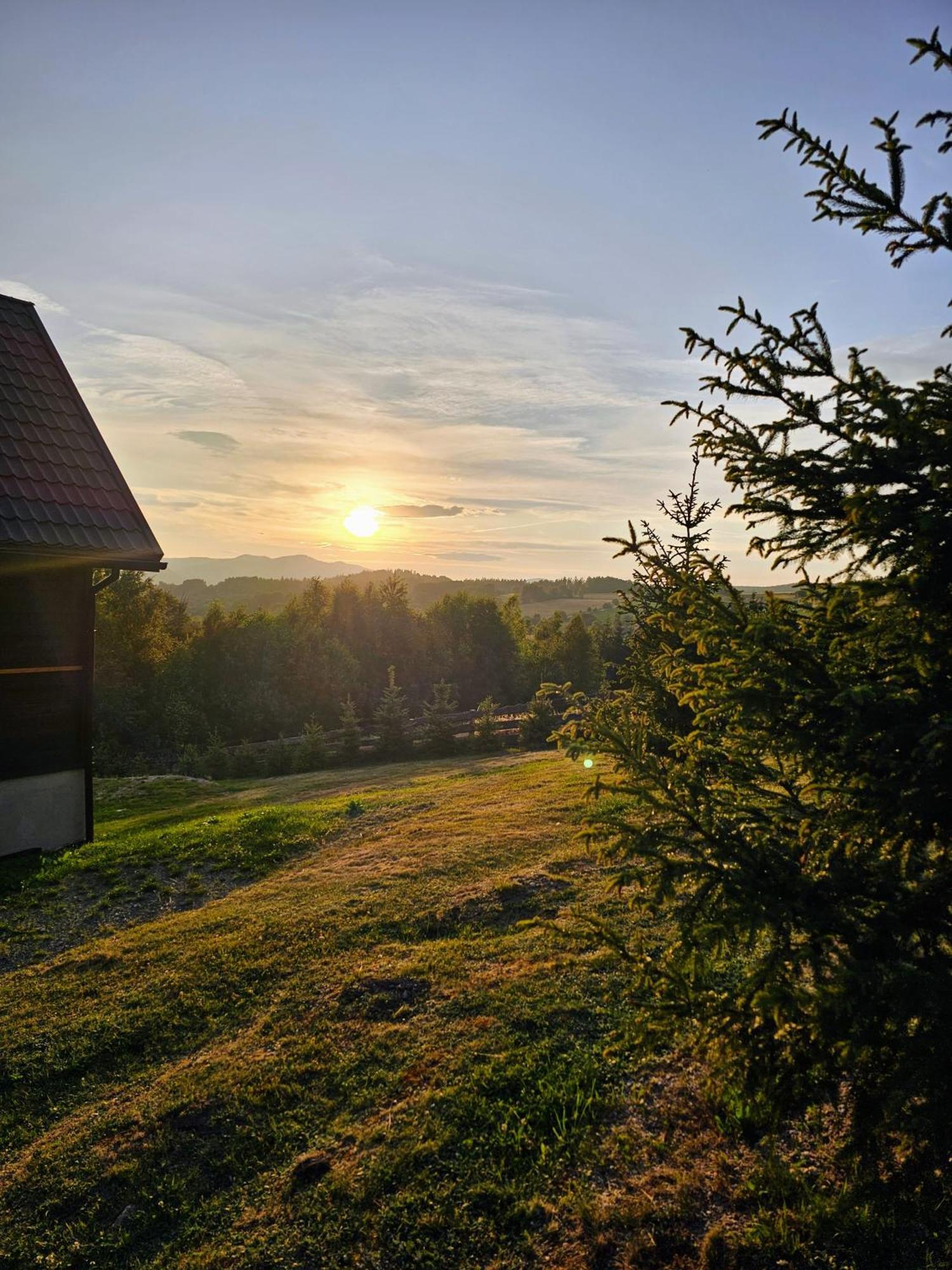 Osada Sierpnica - Uroczy Dom Z Kominkiem I Balia W Gorach Sowich Buitenkant foto